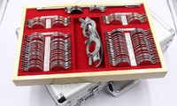 104 metal rim ophthalmic trial lens set 