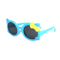 Polarized silicone sunglasses with UV400 protection for kids T22053