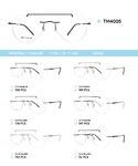 Titanium frames rimless TM4005