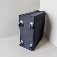 Mobile box (suitcase, trunk, organizer, display case) on wheels for frames and glasses for 108 slots JS-C240303