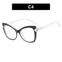 Plastic glasses with blue light protection for women 8573-PN