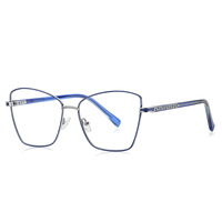 Fashion optical glasses  frame metal blue blocker for glasses MORE 3068