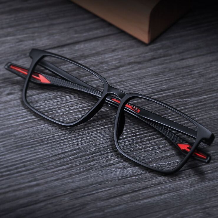 Ultralight sports glasses, Blue ray cut protection KY1117-5平光