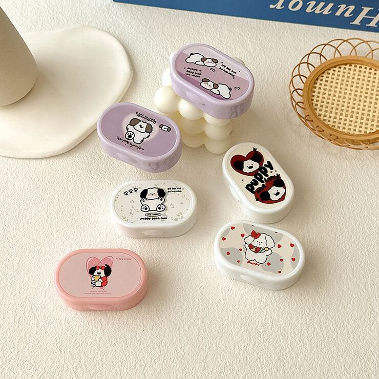 Mini soft contact lens kit JH888垂耳狗