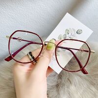 Metal + TR90 Blue Block glasses with blue light protection FENQI F0672