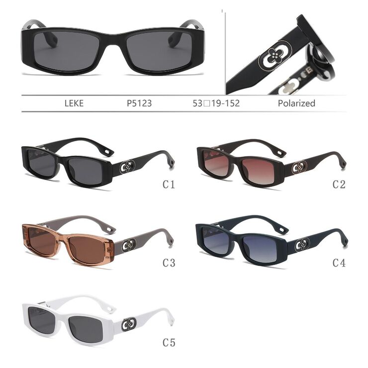 Polarized plastic sunglasses Leke P5123