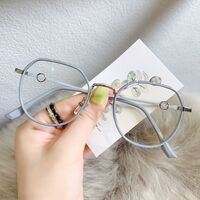 Metal + TR90 Blue Block glasses with blue light protection FENQI F0672