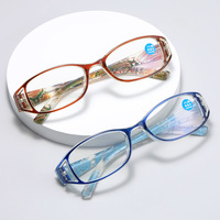 Plastic eyeglasses for reading KY017 Blue ray cut, diopters from +1.00 to +4.00, PD62-64