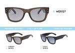 Plastic acetate frame polarized sunglasses WD5127