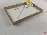 Glasses velour holder display 