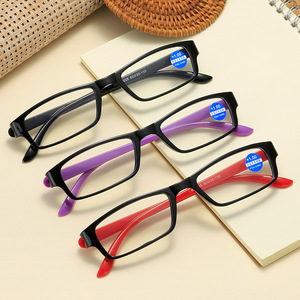 Plastic eyeglasses for reading KY8025 Blue ray cut, diopters from +1.00 to +4.00, PD62-64