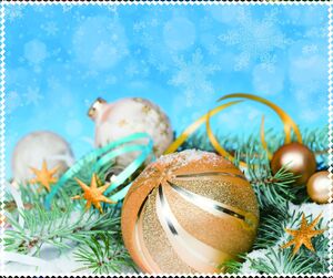 Cleaning cloth for glasses with a print, microfiber material, individually wrapped CHRISTMAS TOYS, 17.5*14.5 cm