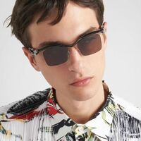 Plastic sunglasses retro style wigt square lenses Elit LH169-EL