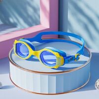 Swimming waterproof anti-fog goggles for kids (3-13 years), with box, 7600-YU