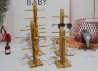 Подставка для очков деревянная настольная на 3/4/5/6/8/10/12 мест A-113