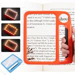 Лупа книжная для чтения с подсветкой 6289-1, увеличение: 5X, 10X