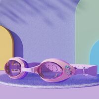 Swimming waterproof anti-fog goggles for kids (3-13 years), with box, 7600-YU