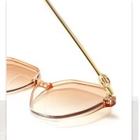 Солнцезащитные пластиковые TR90 очки с защитой UV400 9726-2-GT