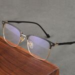 Blue Block metal glasses with blue light protection KY9831