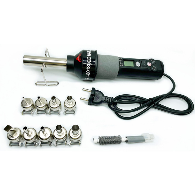 Dryer (thermofen) with adjustable temperature + 9 nozzles GJ-8018