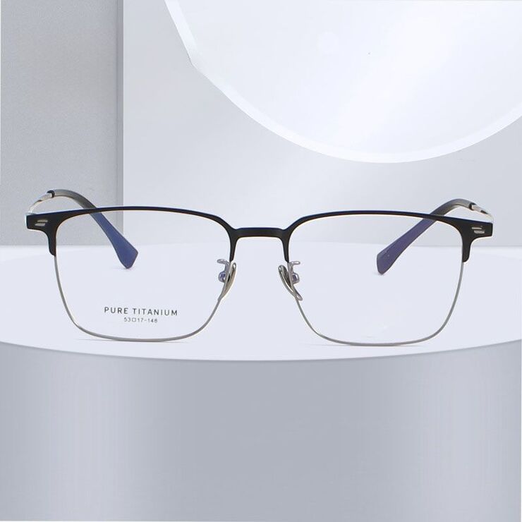 Оправа полуободковая сверхлёгкая титановая MAMO HX08083