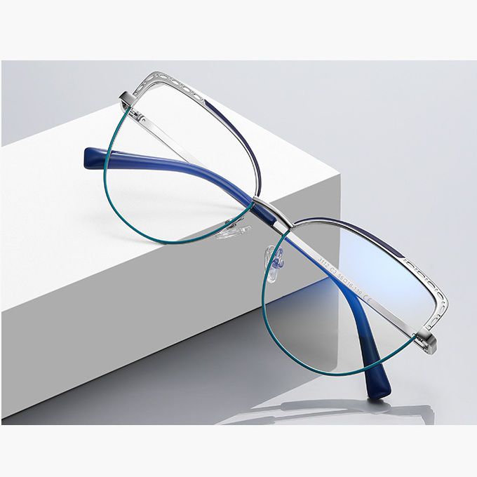 Metal Blue Blocker frames for glasses MORE FCS3112