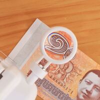 Лупа бинокулярная с подсветкой, увеличительное стекло с креплением на голову 81000G-XX, увеличение: 1,5X, 2X, 2,5X, 3X, 3,5X, 8X ... 15X