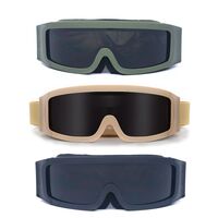 Safety shockproof tactical goggles +2 caps 战术-阅兵套装