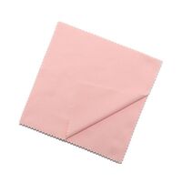 Microfiber cloth for cleaning glasses lenses, density 120 gsm (g/m2), size from 8*6 to 14*14 cm