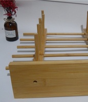 Подставка для очков деревянная настольная на 3/4/5/6/8/10/12 мест A-113