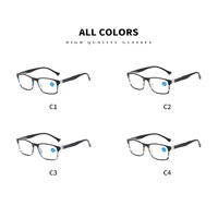 Plastic eyeglasses for reading KY8503 Blue ray cut, diopters from +1.00 to +4.00, PD62-64