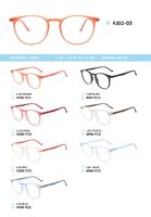 TR90 plastic eyeglasses frame FJ02-03