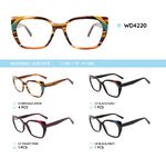 Plastic acetate eyeglasses frame for women WD4220