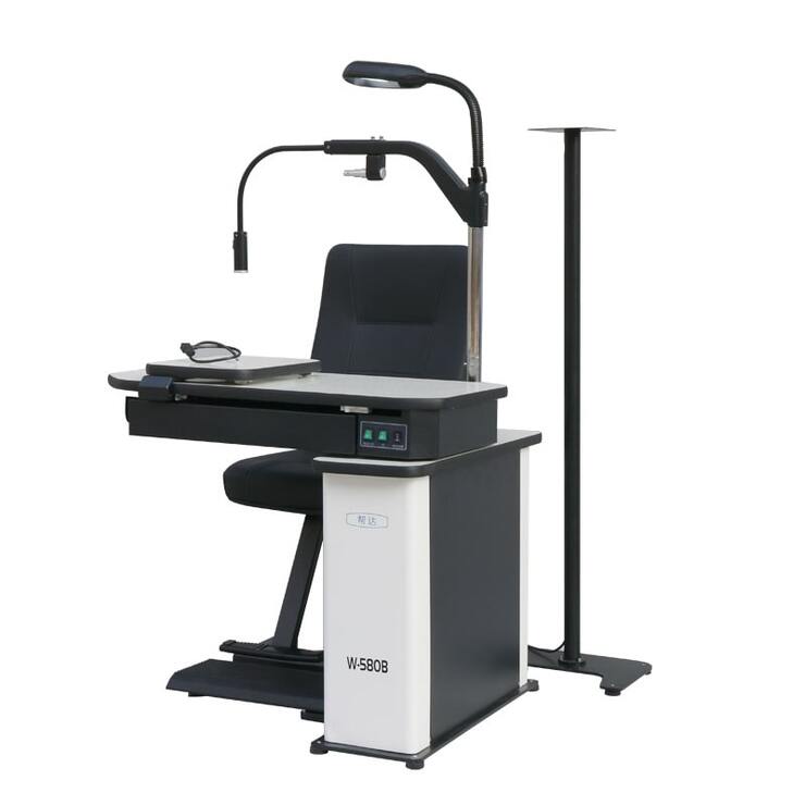 Рабочее место офтальмолога, комбинированный стол + кресло W-580B, столешница 980*490 мм