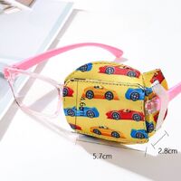3D occluder for glasses, children's eye cartoon eye patch mask for amblyopia, strabismus, after surgery