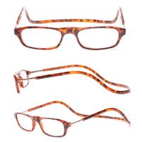 Ready-made folding magnet plastic frame glasses with diopters R1009 (from 20 pieces)