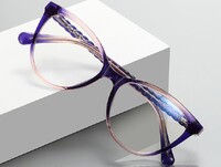 Twisted mirror legs  frames for glasses TR90+CA material (flex hinges) FOCUS FCS2136