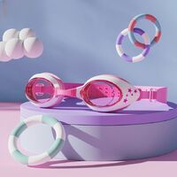 Swimming waterproof anti-fog goggles for kids (3-13 years), with box, 7600-YU