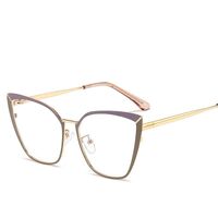 Metal glasses with blue light and UV protection 9702-3-GT