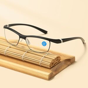 Plastic TR90 glasses for reading, with Blue ray cut protection, diopters from 0.00 to +4.00, RMC=62-64, KY51027