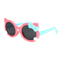 Polarized silicone sunglasses with UV400 protection for kids T22053