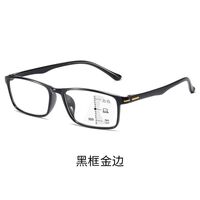 TR90 eyeglasses for reading multifocal KY3021 Blue ray cut, diopters from +1.00 to +4.00, PD62-64