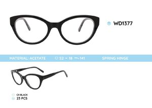 Plastic acetate eyeglasses frame for women WD1377