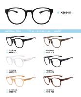 TR90 plastic eyeglasses frame K505-15