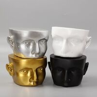 Рекламный манекен-голова, настольная подставка для очков в салон оптики