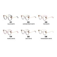 Plastic glasses with blue light protection and rhinestones for women 2214镶钻-PN