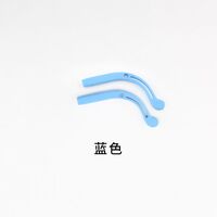 Наконечники на заушники силиконовые детские с винтовой фиксацией JT23-7, 65 мм (цена за пару)