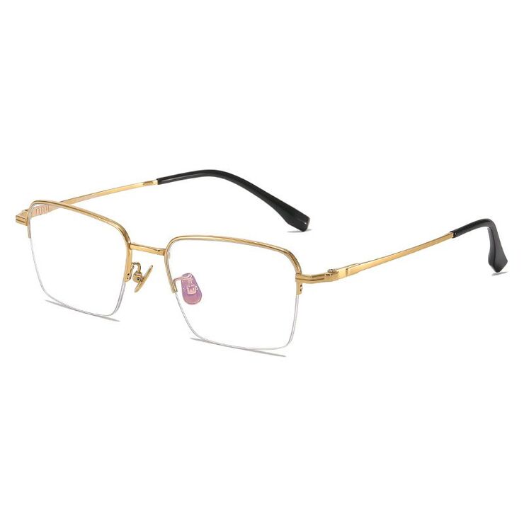 Metal semirim pure titanium frame SANTA 纯钛22272