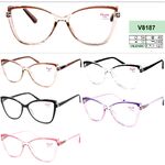 Очки готовые женские в пластиковой оправе Vizzini V8187, диоптрии от +1.00 до +4.00 (шаг 0.25); от -1.00 до -4.00 (шаг 0.5)