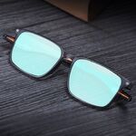 Blue Block TR90 glasses with blue light protection for colorblind people, with case KY1117-2色盲